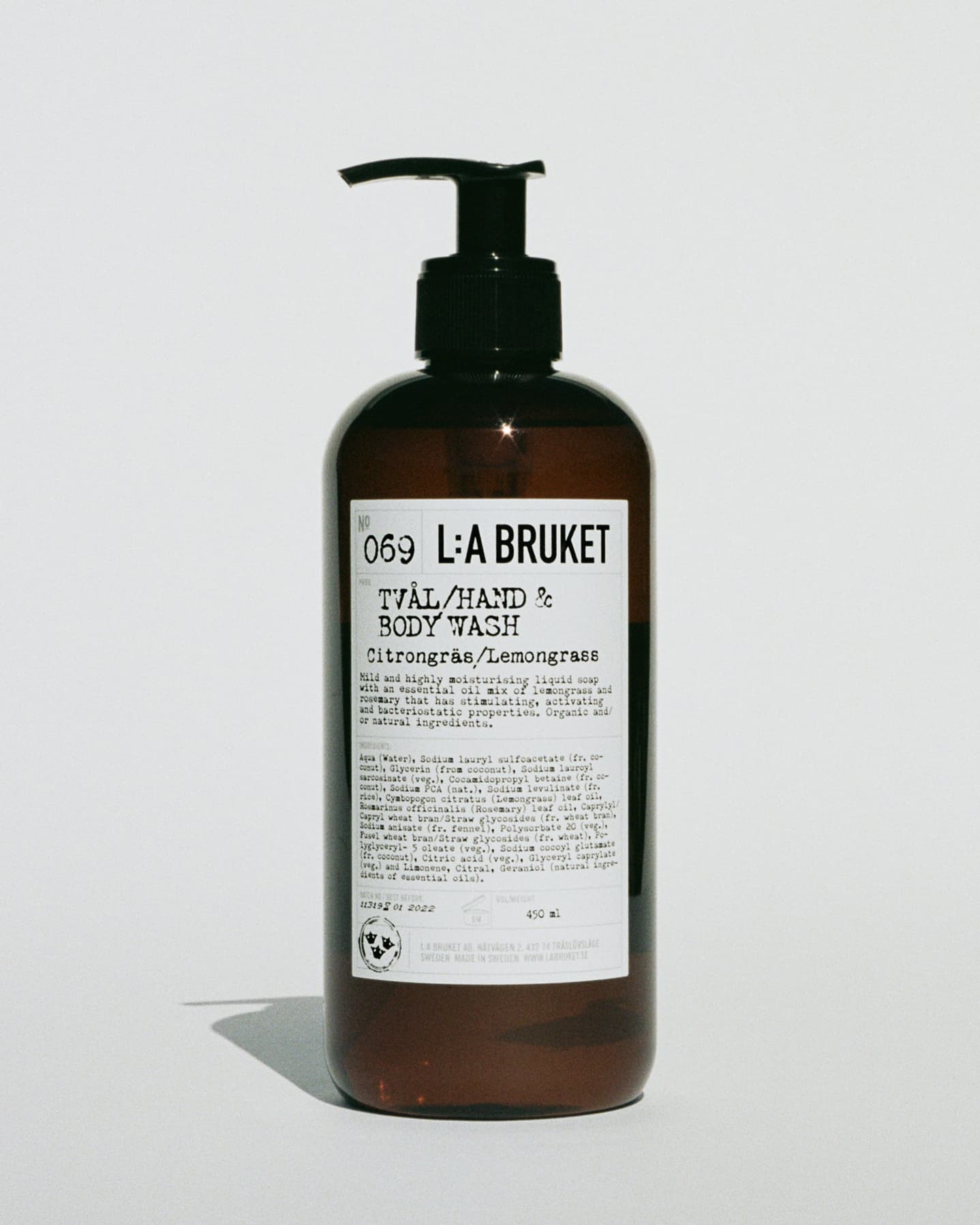 LEMONGRASS HAND & BODY WASH