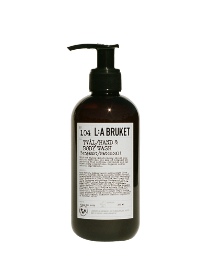 BERGAMOT/PATCHOULI HAND & BODY WASH