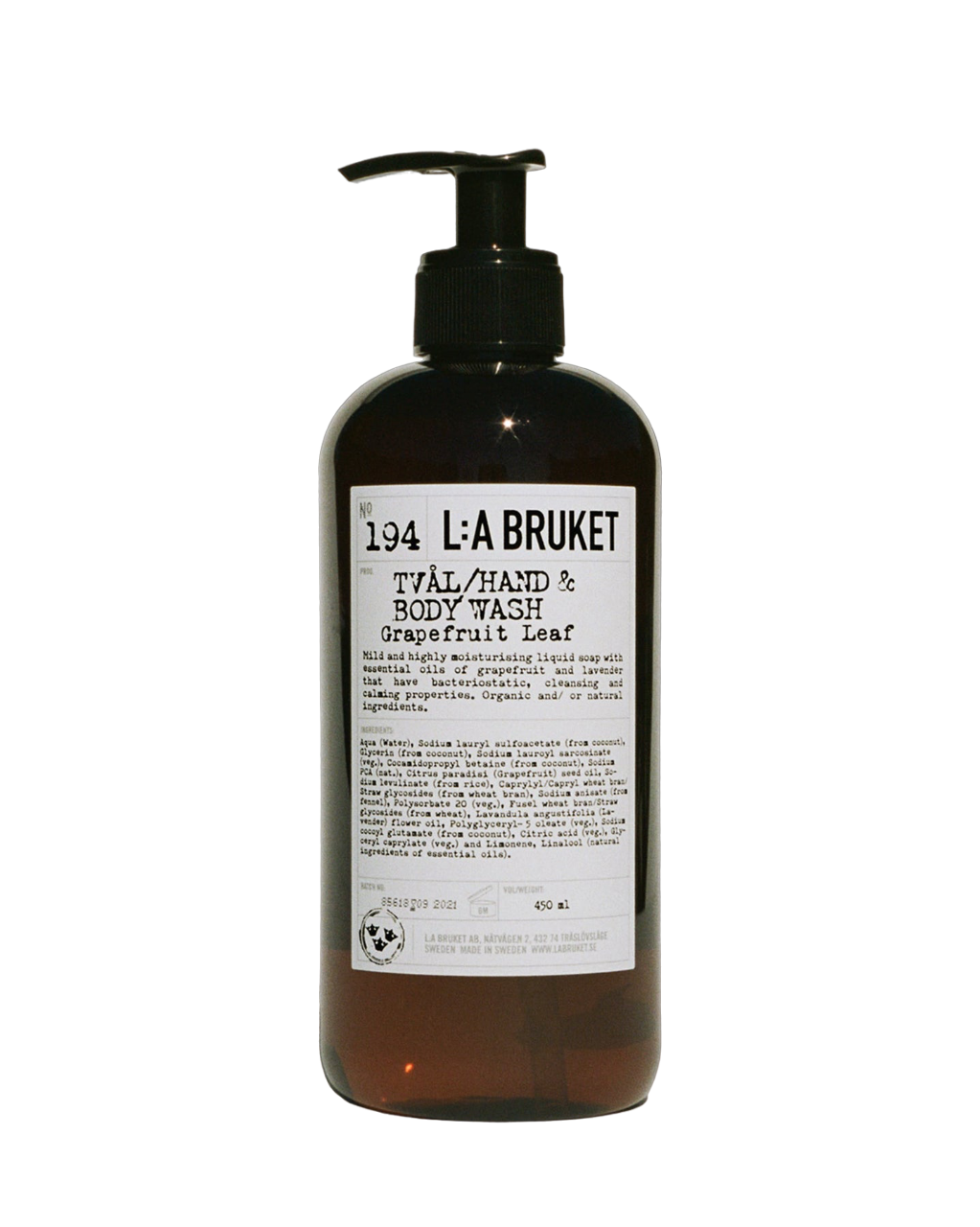 GRAPEFRUIT LEAF HAND & BODY WASH