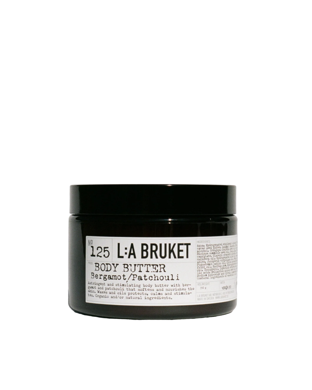 BERGAMOT/PATCHOULI BODY BUTTER